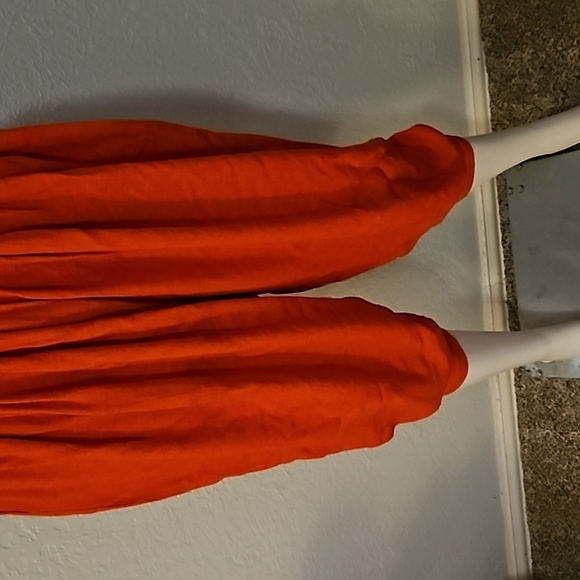 VTG CACHE 1980s Linen Harem Style Cropped High Waist Baddie Pants - Picture 5 of 8